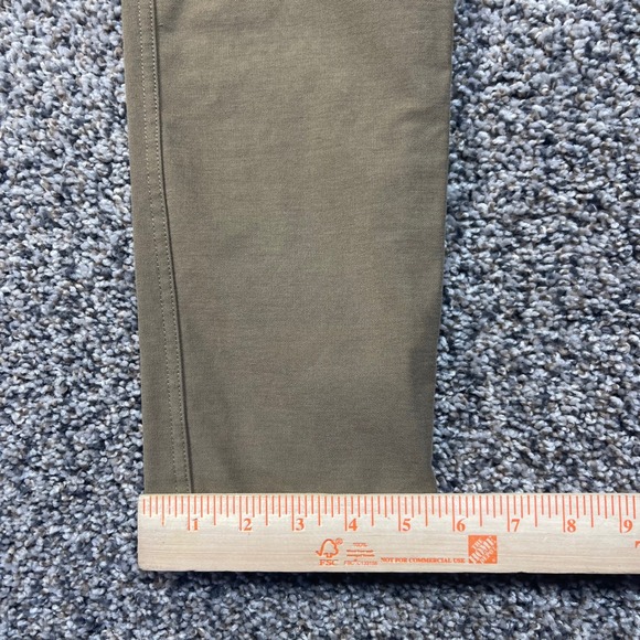 Lululemon ABC Slim Fit Pant Warpstreme Men's 28x31 Khaki Tan LM5ABNS - Picture 8 of 10